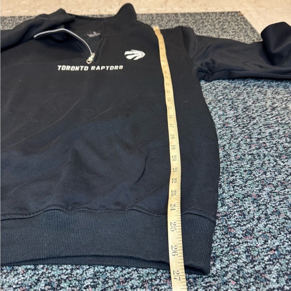 Toronto Raptors Black Men's 1/4 Zip - Picture 6 of 6